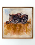 Tractor on the road to Ficksburg